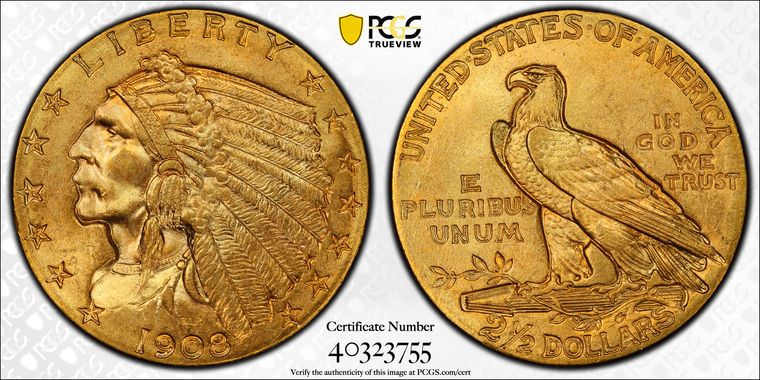 Cert 40323755 - Coin Image