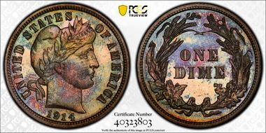 1914 10C PR67
