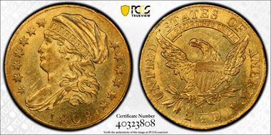 1808 $2.50 MS63