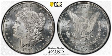 1879-S $1 MS64
