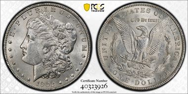 1902-O $1 MS62
