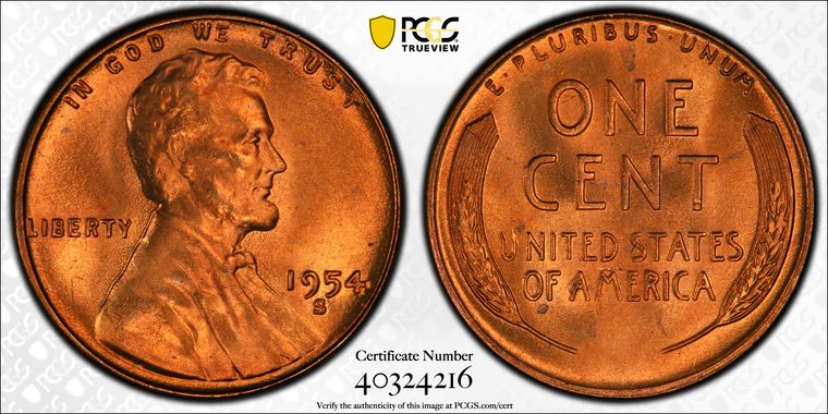 Cert 40324216 - Coin Image