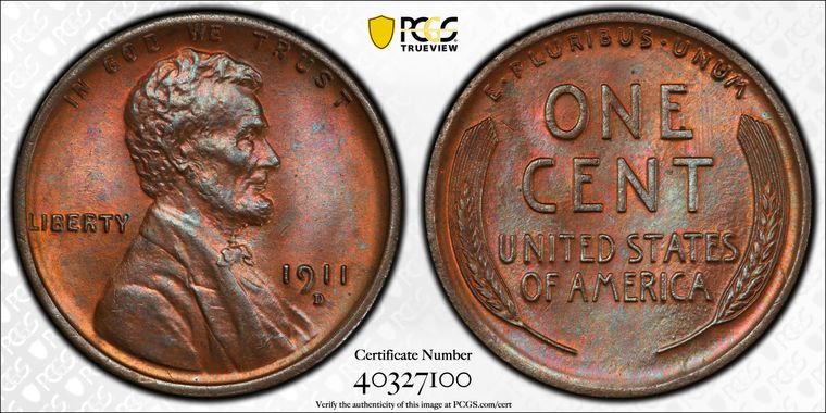 Cert 40327100 - Coin Image