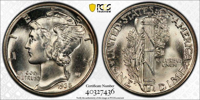 Cert 40327436 - Coin Image