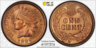 1889 1C MS66RD