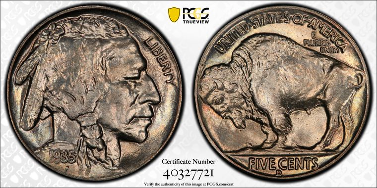 Cert 40327721 - Coin Image