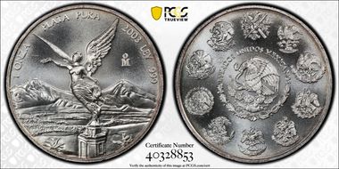 2005-Mo Onza Libertad Ag MS67