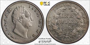 1835.(B) Rupee SW-1.47 ↑↑ N1