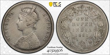 1881(B) Rupee SW-6.60 N1