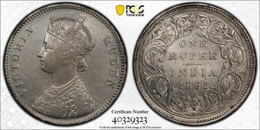 1862(B) Rupee SW-4.81 0/6 N1