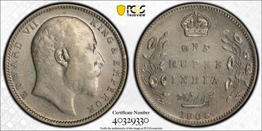 1905-B Rupee SW-7.29 Prid-201 N1