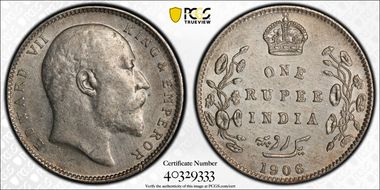 1906-B Rupee SW-7.33 Prid-202 N1