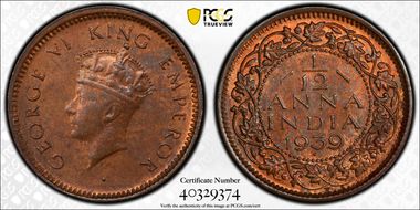 1939(B) 1/12 An SW-9.271 Tall Trefoils MS64RB