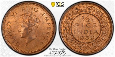 1939(B) 1/2 Pc SW-9.258 MS64RB