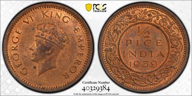 1939(B) 1/2 Pc SW-9.258 MS63RB