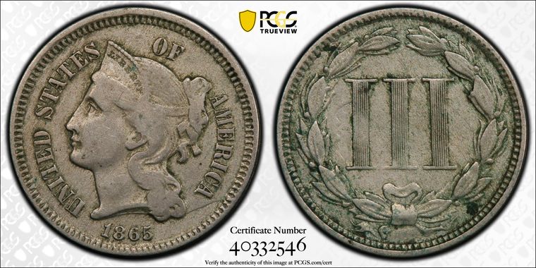 Cert 40332546 - Coin Image