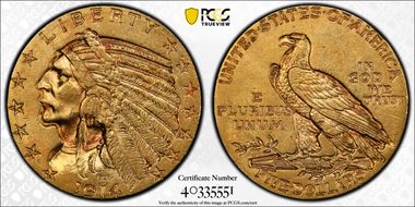 1914 $5 MS61