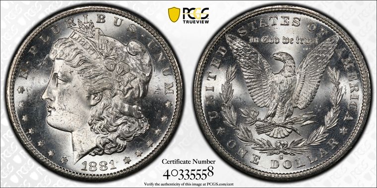 Cert 40335558 - Coin Image