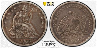 1843-O 50C WB-17 Large O RPD VF30