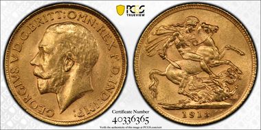 1913 Sov S-3996 MS62