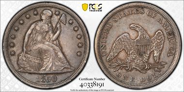 1850 $1 XF45
