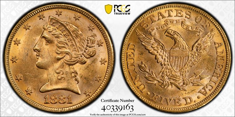 Cert 40339163 - Coin Image