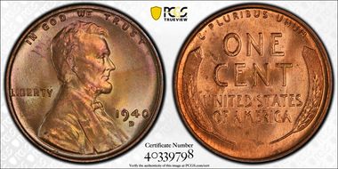 1940-D 1C MS65BN
