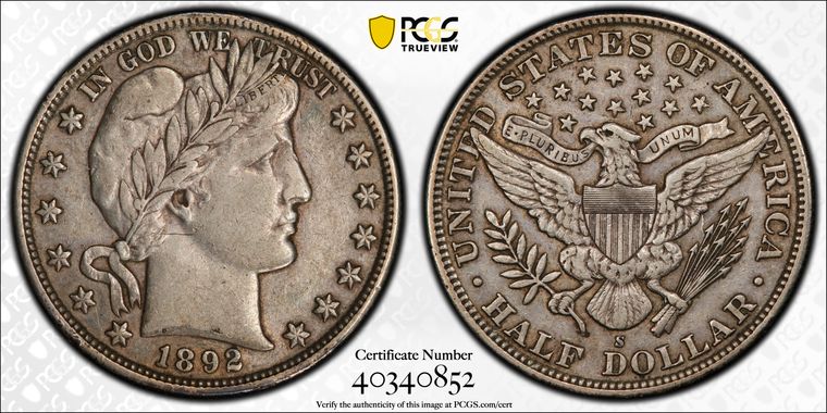 Cert 40340852 - Coin Image