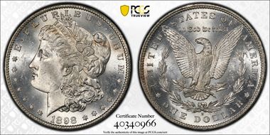 1898-S $1 MS64