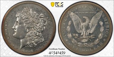 1901 $1 PR62