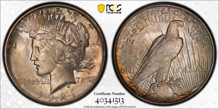 Cert 40341513 - Coin Image