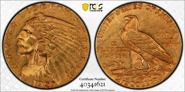 1927 $2.50 MS61
