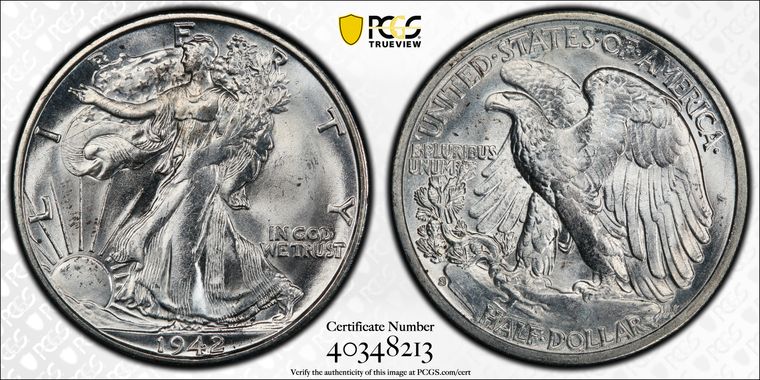 Cert 40348213 - Coin Image