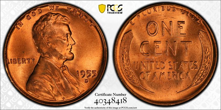 Cert 40348418 - Coin Image