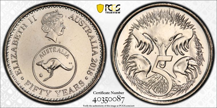 Cert 40350087 - Coin Image