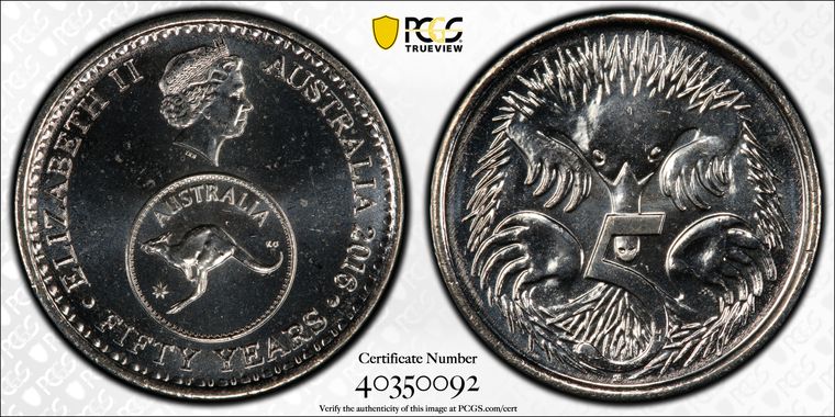Cert 40350092 - Coin Image