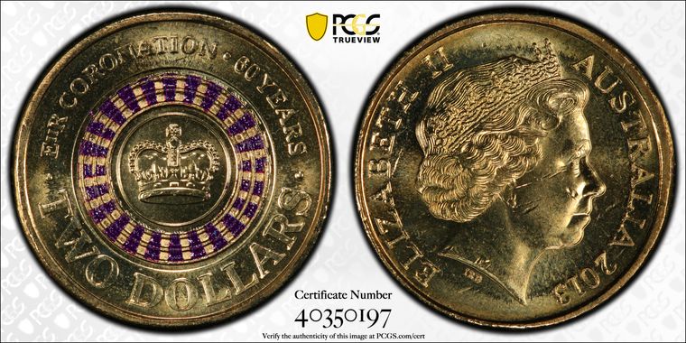 Cert 40350197 - Coin Image