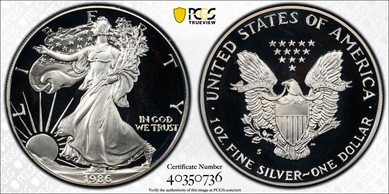 Cert 40350736 - Coin Image