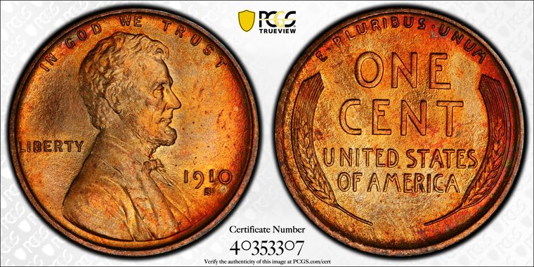 Cert 40353307 - Coin Image