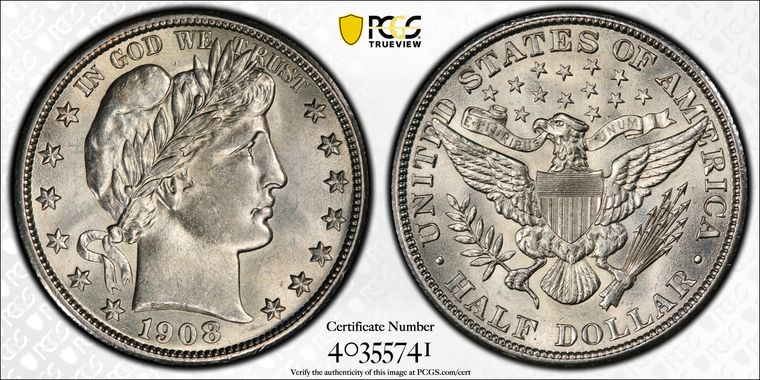 Cert 40355741 - Coin Image