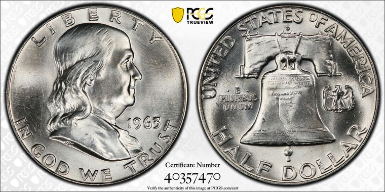 Cert 40357470 - Coin Image