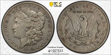 1889-CC $1 VF20
