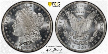 1893-CC $1 MS64