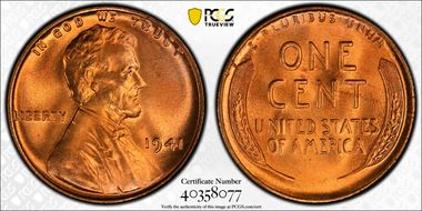 1941 1C MS67RD