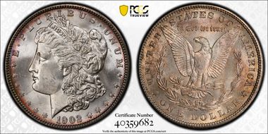 1902 $1 MS65