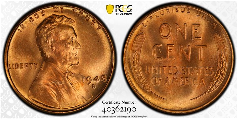 Cert 40362190 - Coin Image