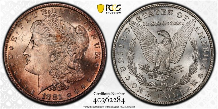 Cert 40362284 - Coin Image