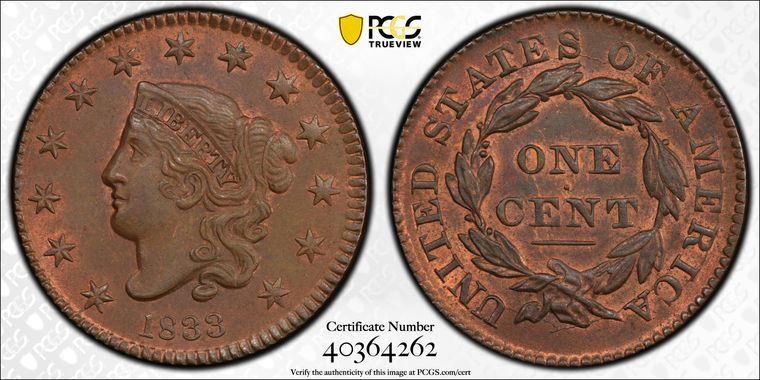 Cert 40364262 - Coin Image