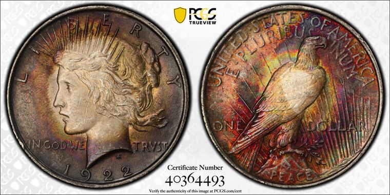 Cert 40364493 - Coin Image