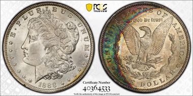 1888 $1 MS63